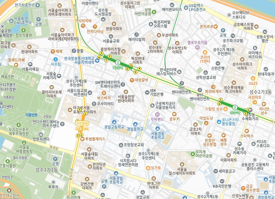 페어 지점 지도
